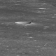 The lunar far side, with arrows pointing to the Chang’e 4 landing site.